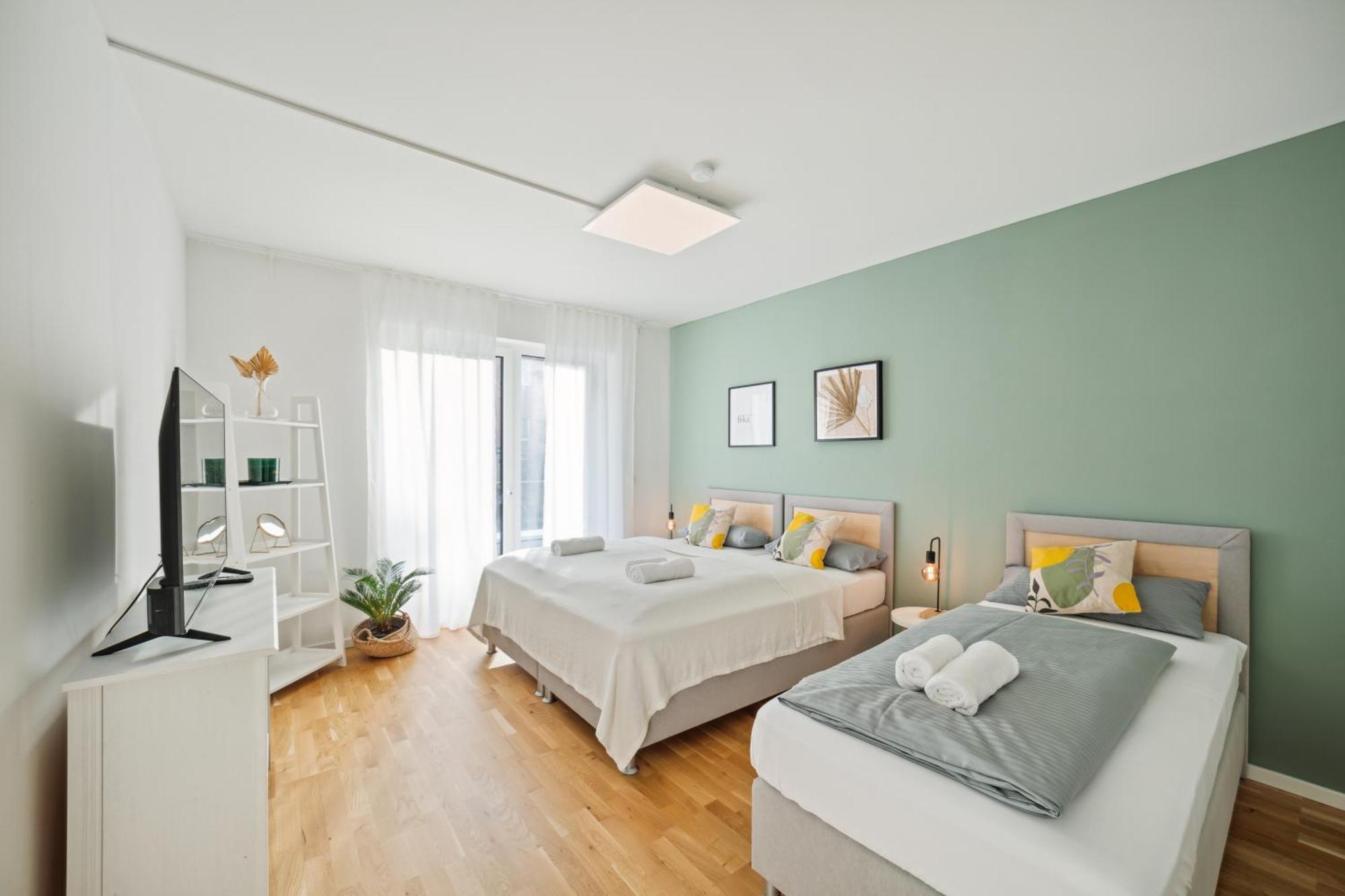 Sali Homes R4 - High-Quality Apartment With Terrace Bayreuth Bagian luar foto